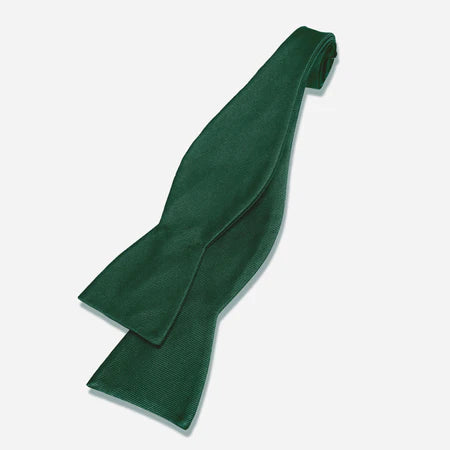 Grosgrain Solid Hunter Bow Tie