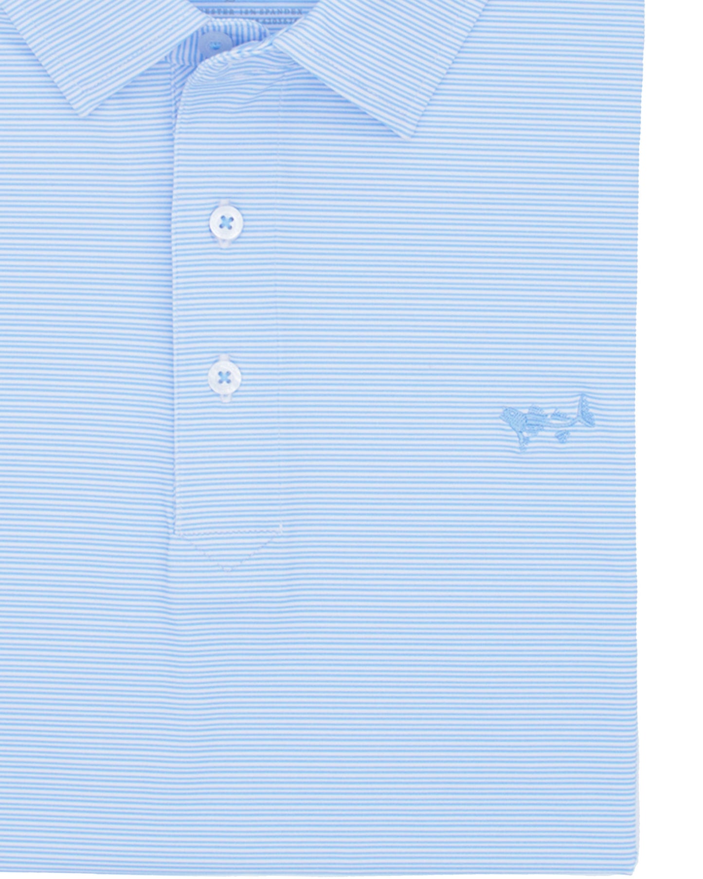 Sky Blue Stripe Polo